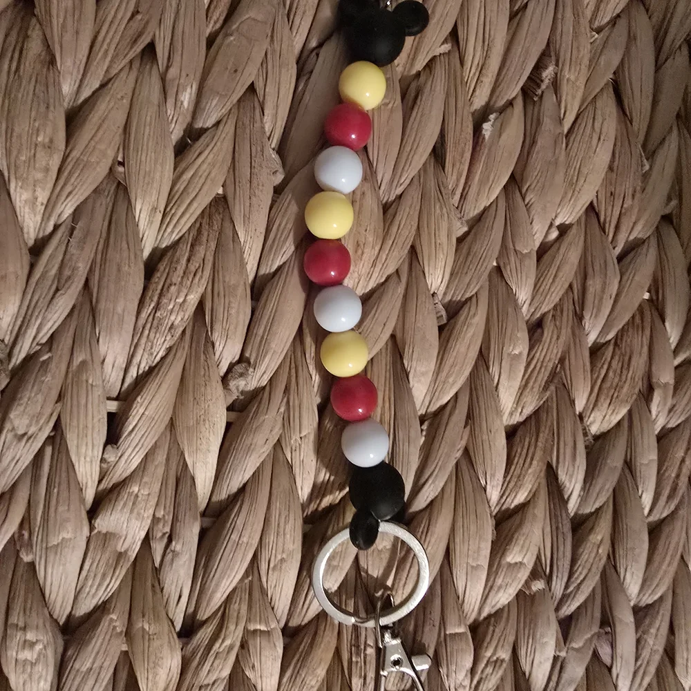 Colorful Beaded Keychain - Picture 5 of 6